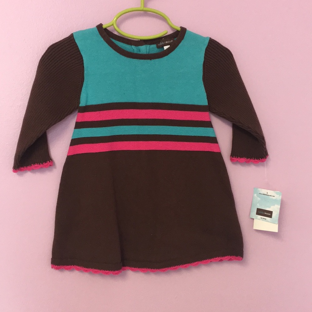 Girls Rabbit Moon Dress